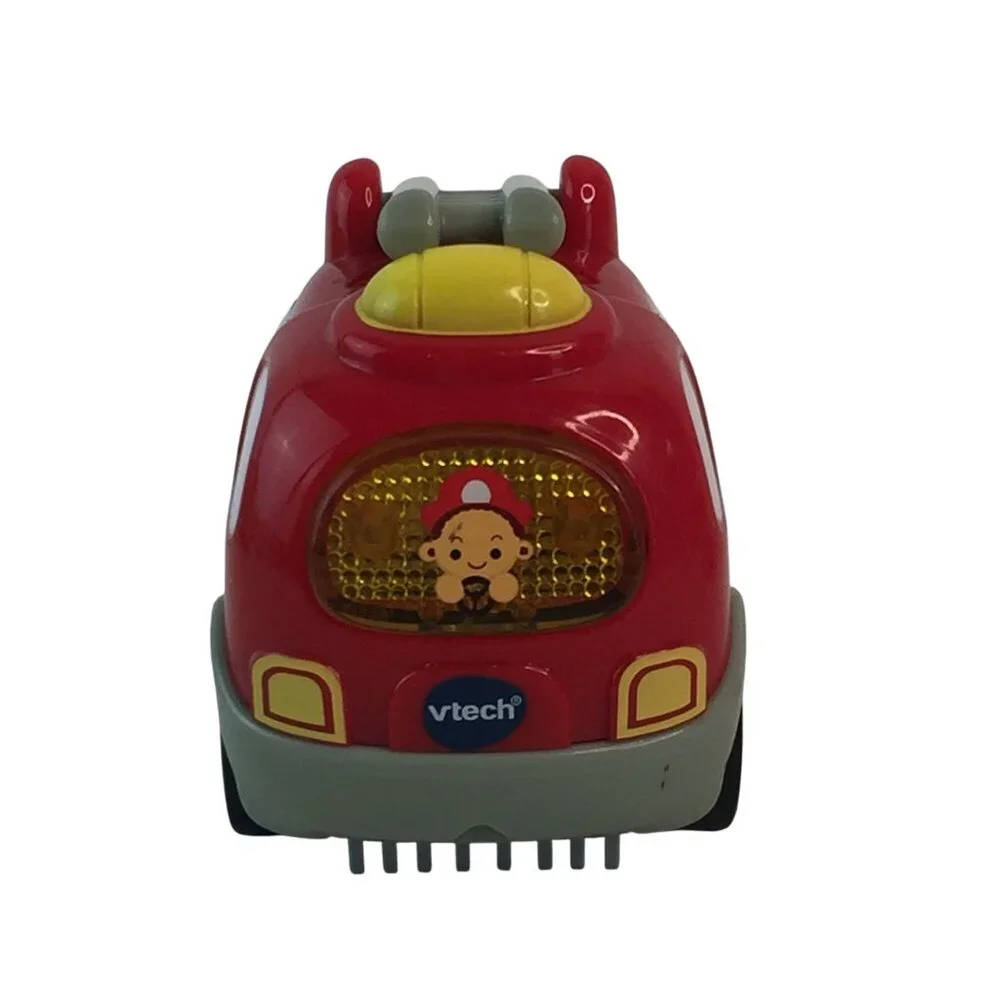 vTech Go Go Smart Wheels Fire Truck Ambulance Rescue Vehicle Lot Tested‎